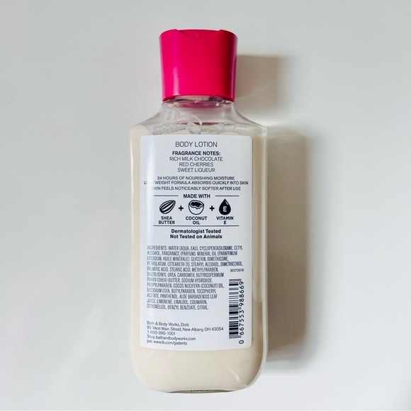 Bath & Body Works Chocolate Covered Cherry Shower Gel & Lotion - Picture 4 of 5